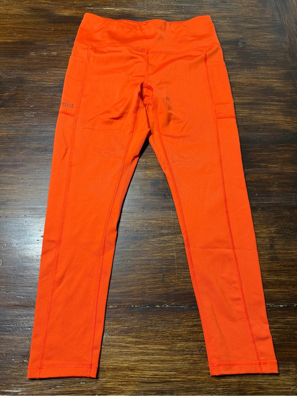 Marmot Bright Orange Performance Leggings